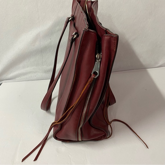 Rebecca Minkoff Large Red Leather Tote - Picture 3 of 12